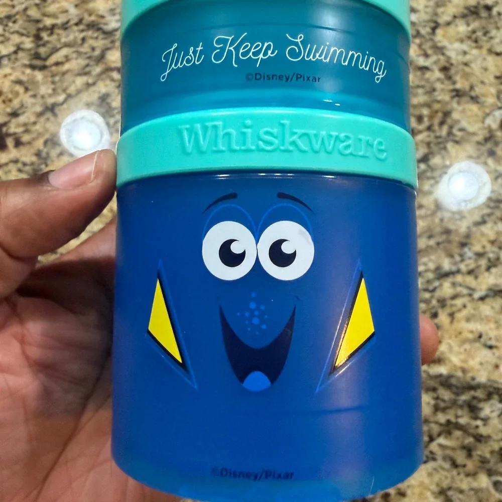 Whiskware Disney Finding Dory Snack Containers Stackable Jars Just Keep Swimming